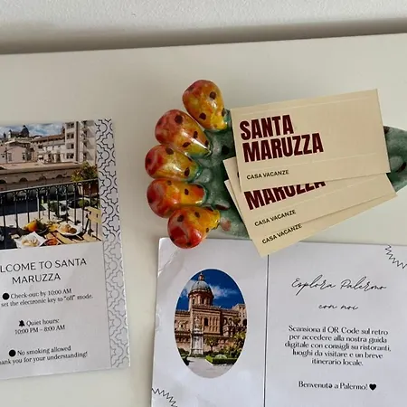 Appartamento Santa Maruzza - With Balcony View, 5 Min Walk To Teatro Massimo & Cathedral Palermo